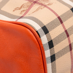 Small Haymarket Check Coated Canvas Canterbury Tote