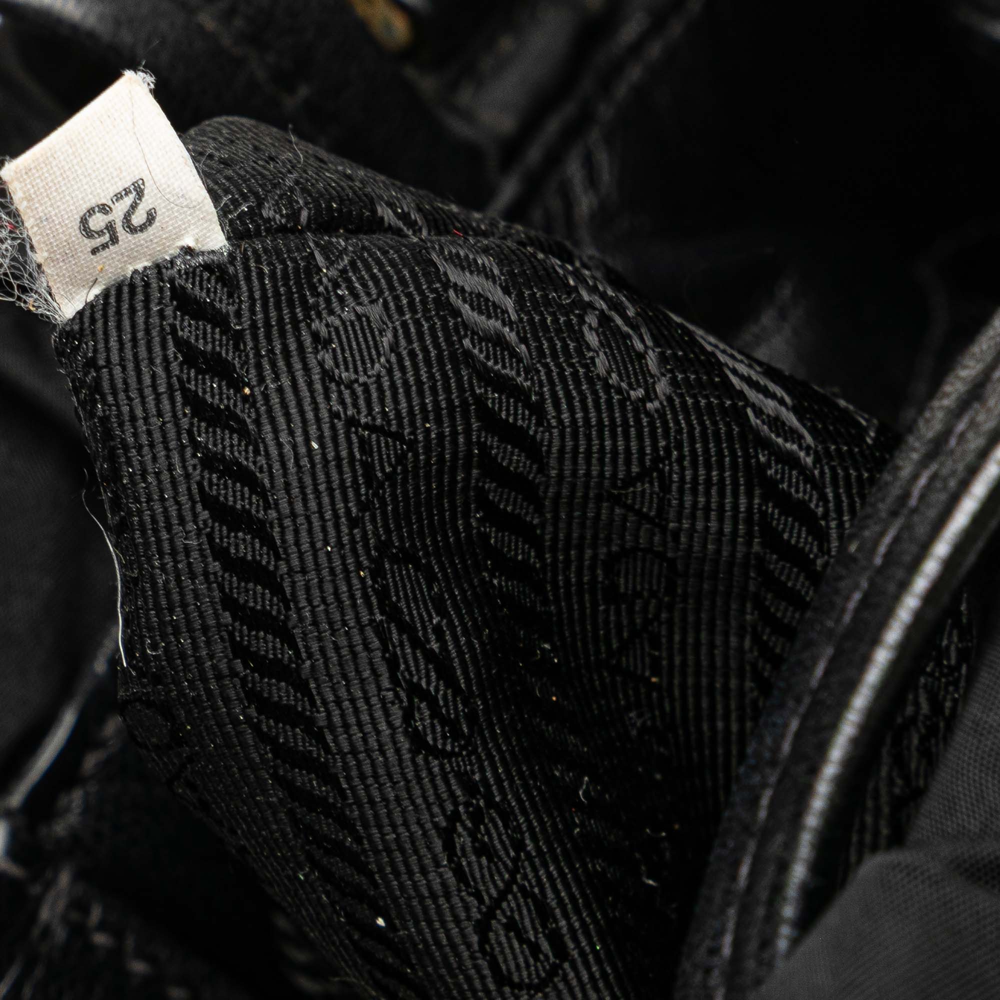 Tessuto Logo Bow Satchel