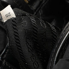 Tessuto Logo Bow Satchel