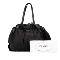 Tessuto Logo Bow Satchel