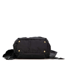 Tessuto Logo Bow Satchel