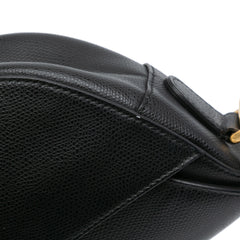 Grained Calfskin Saddle Bag