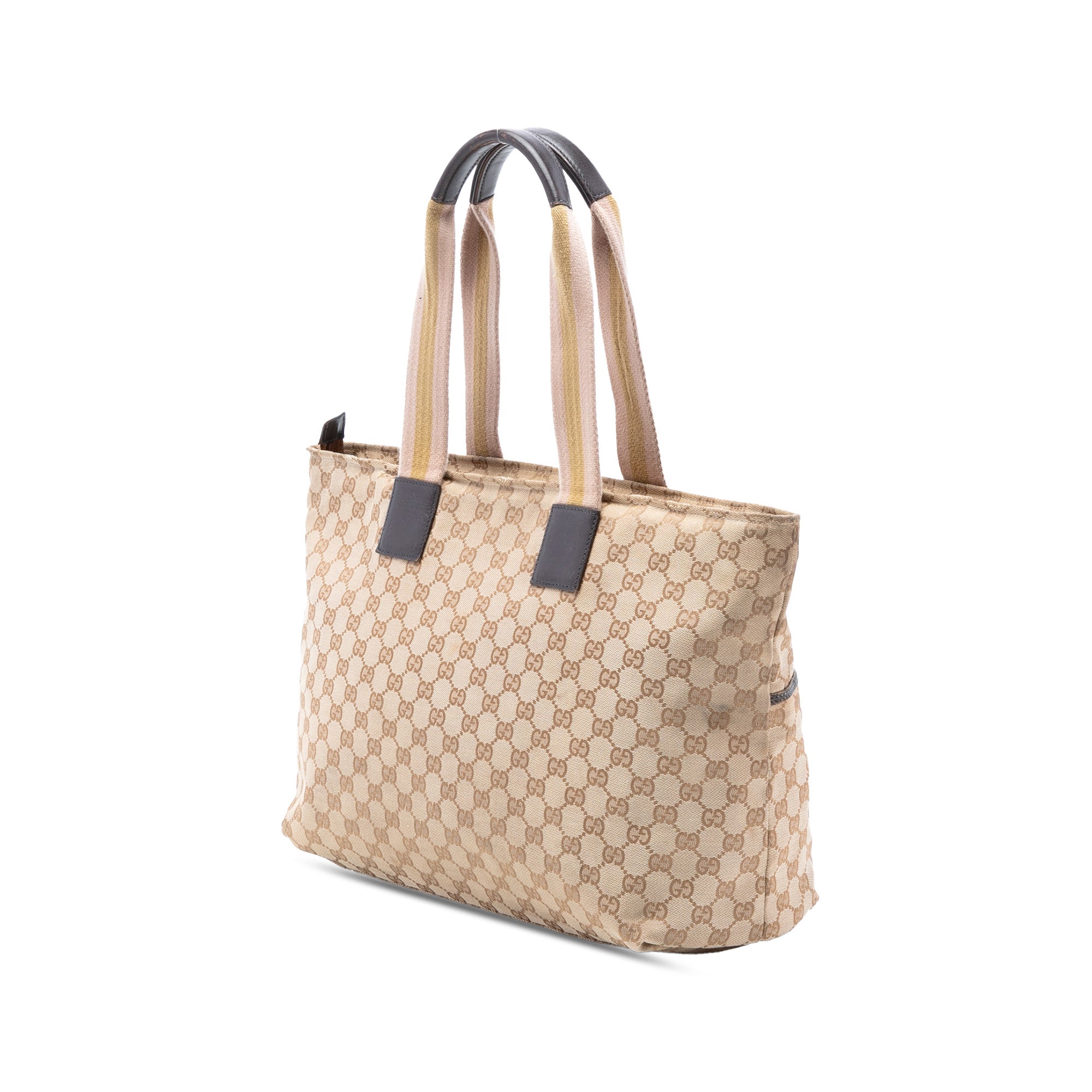 GG Canvas Web Tote
