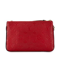 Monogram Empreinte Double Zip Pochette