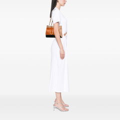 Medium Multicolor Calfskin Colorblock Regular 2Jours Tote