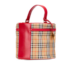 Haymarket Check Canvas Vanity Bag
