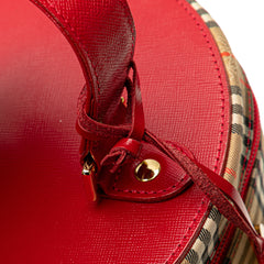 Haymarket Check Canvas Vanity Bag