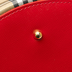 Haymarket Check Canvas Vanity Bag