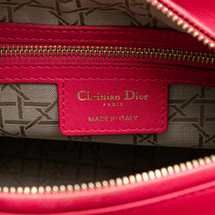 Medium Lambskin Cannage Lady Dior_5