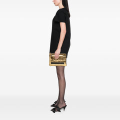 Metallic Lambskin Je Ne Suis Pas En Solde Clutch