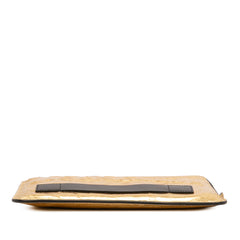 Metallic Lambskin Je Ne Suis Pas En Solde Clutch