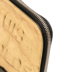 Metallic Lambskin Je Ne Suis Pas En Solde Clutch