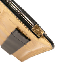Metallic Lambskin Je Ne Suis Pas En Solde Clutch