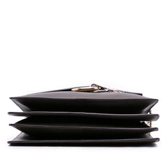 Medium Calfskin and Suede Faye Crossbody