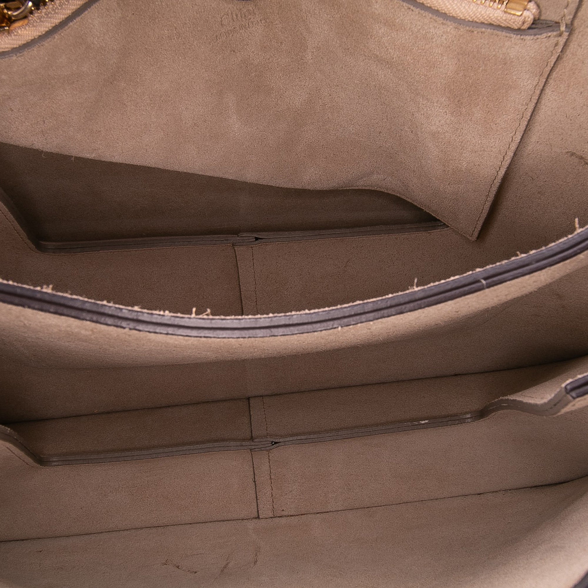 Medium Calfskin and Suede Faye Crossbody