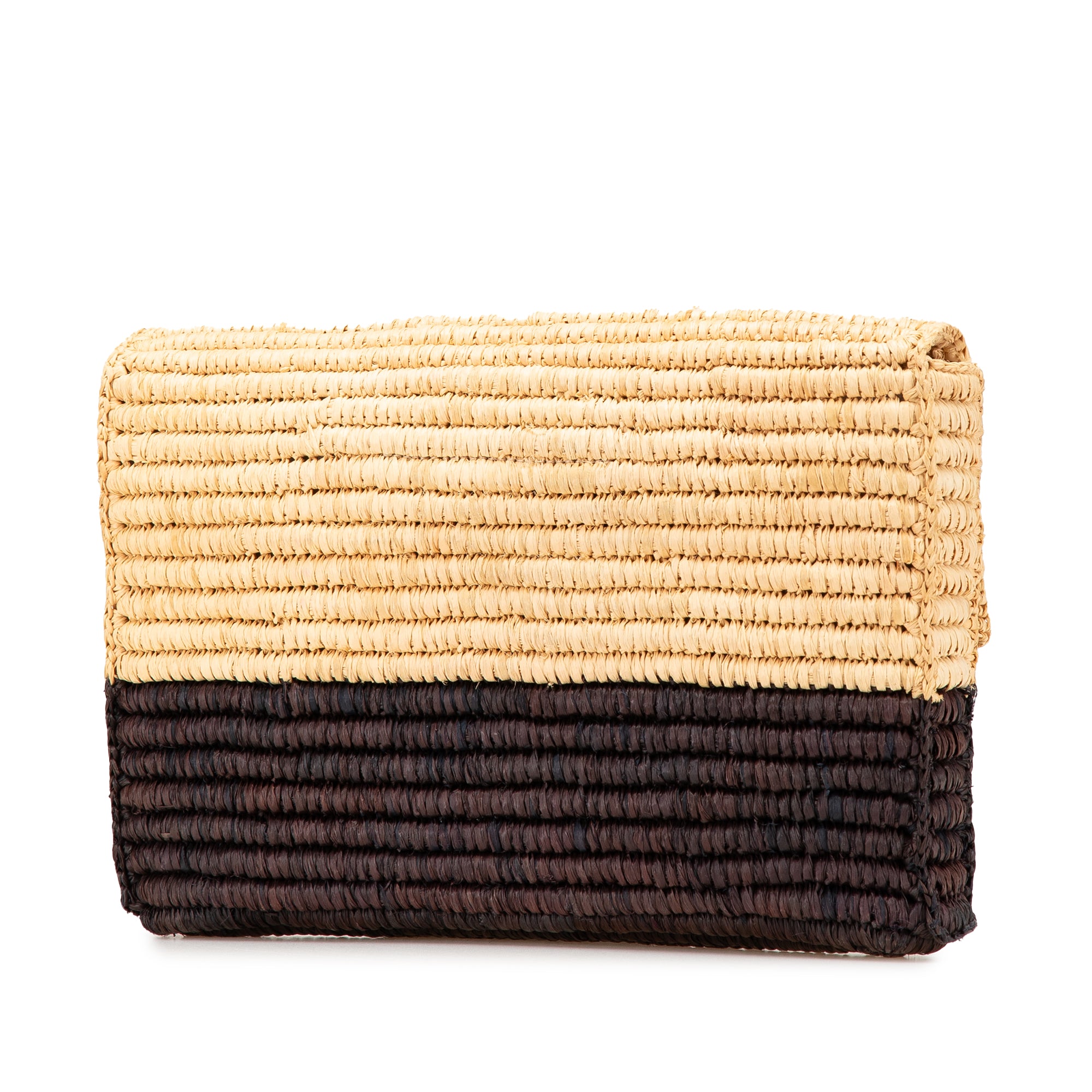 Motocross Classic Envelope Giant 12 Raffia Clutch
