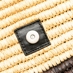 Motocross Classic Envelope Giant 12 Raffia Clutch