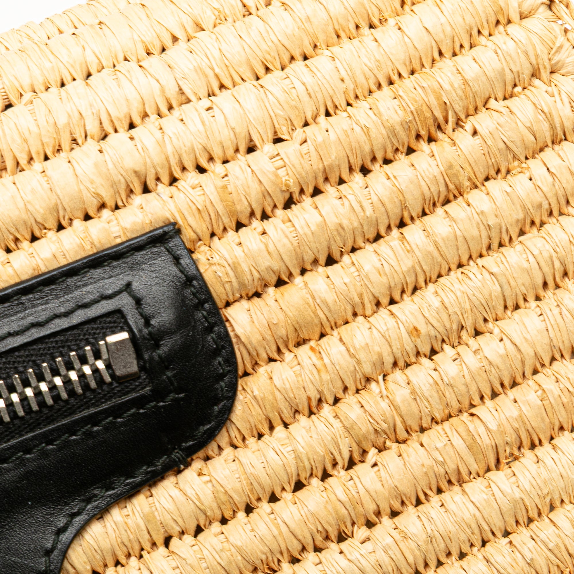 Motocross Classic Envelope Giant 12 Raffia Clutch