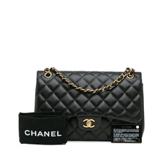 Jumbo Classic Lambskin Double Flap