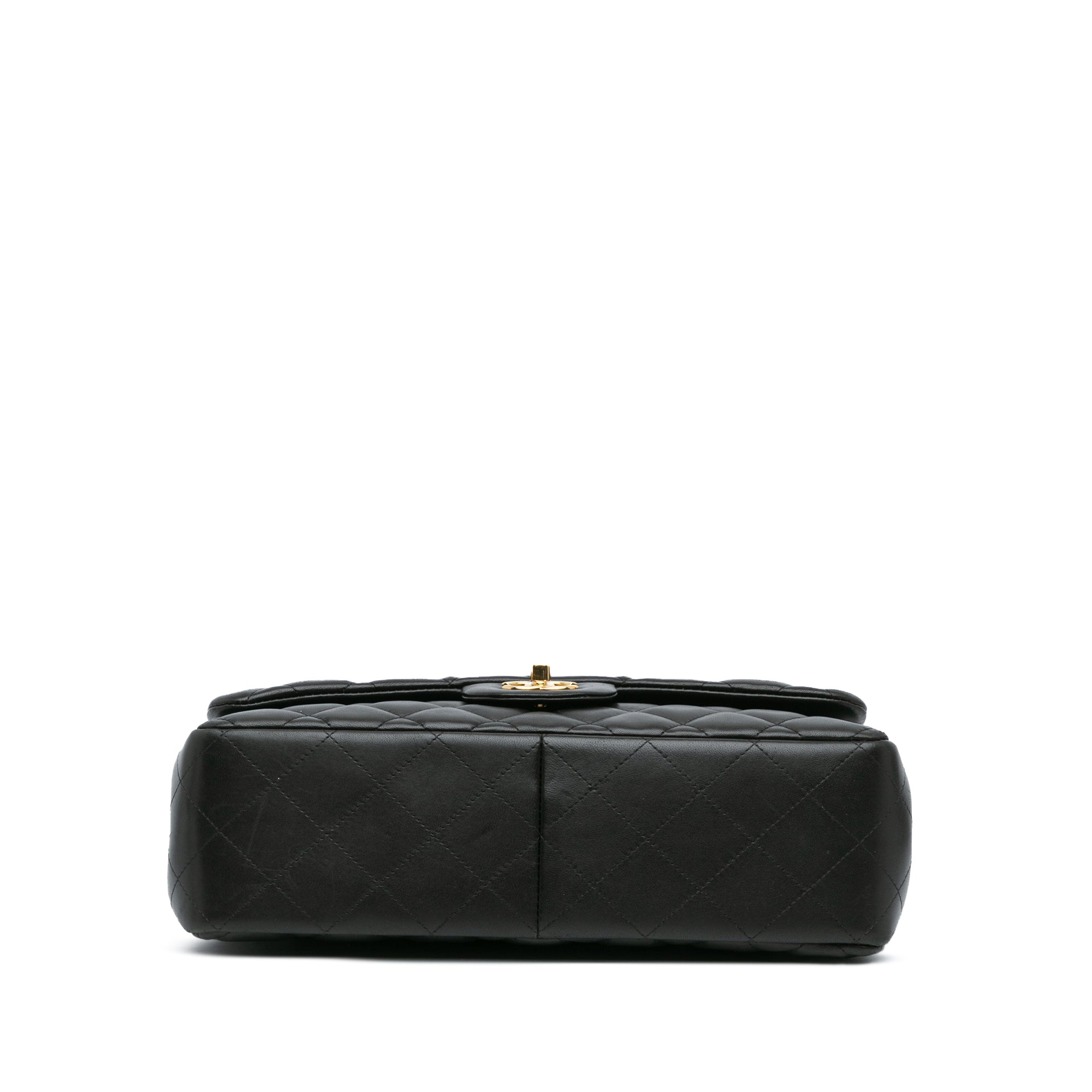 Jumbo Classic Lambskin Double Flap