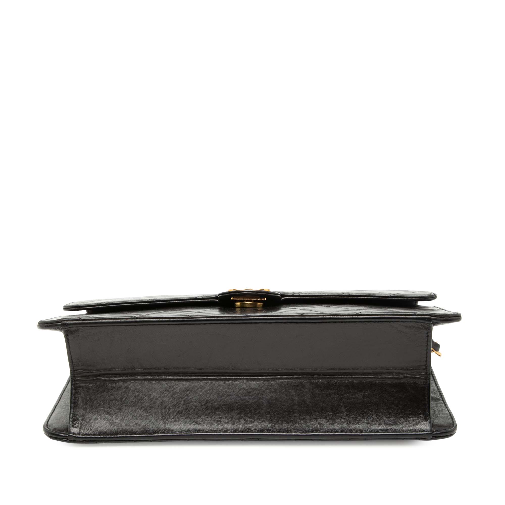 Medium CC Quilted Lambskin Single Flap