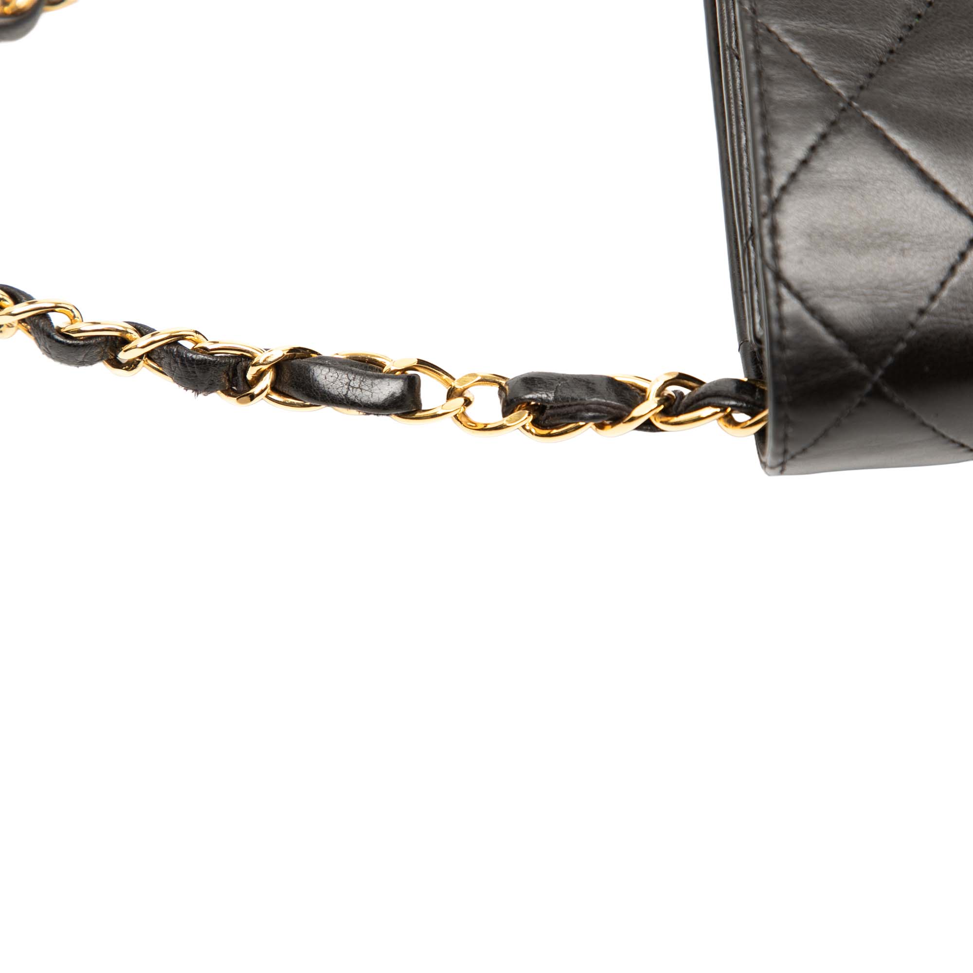 Medium CC Quilted Lambskin Single Flap