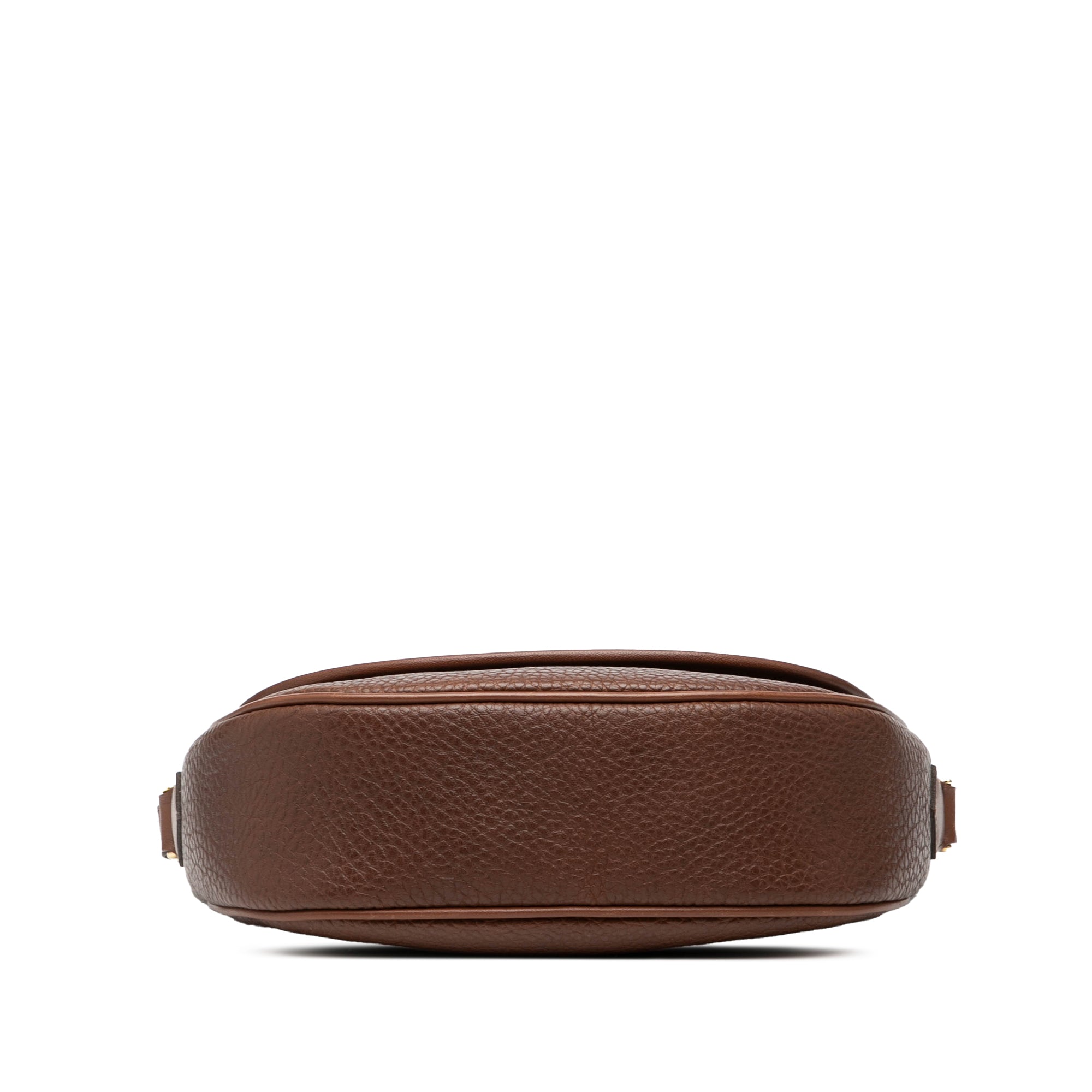 Pebbled Leather Crossbody