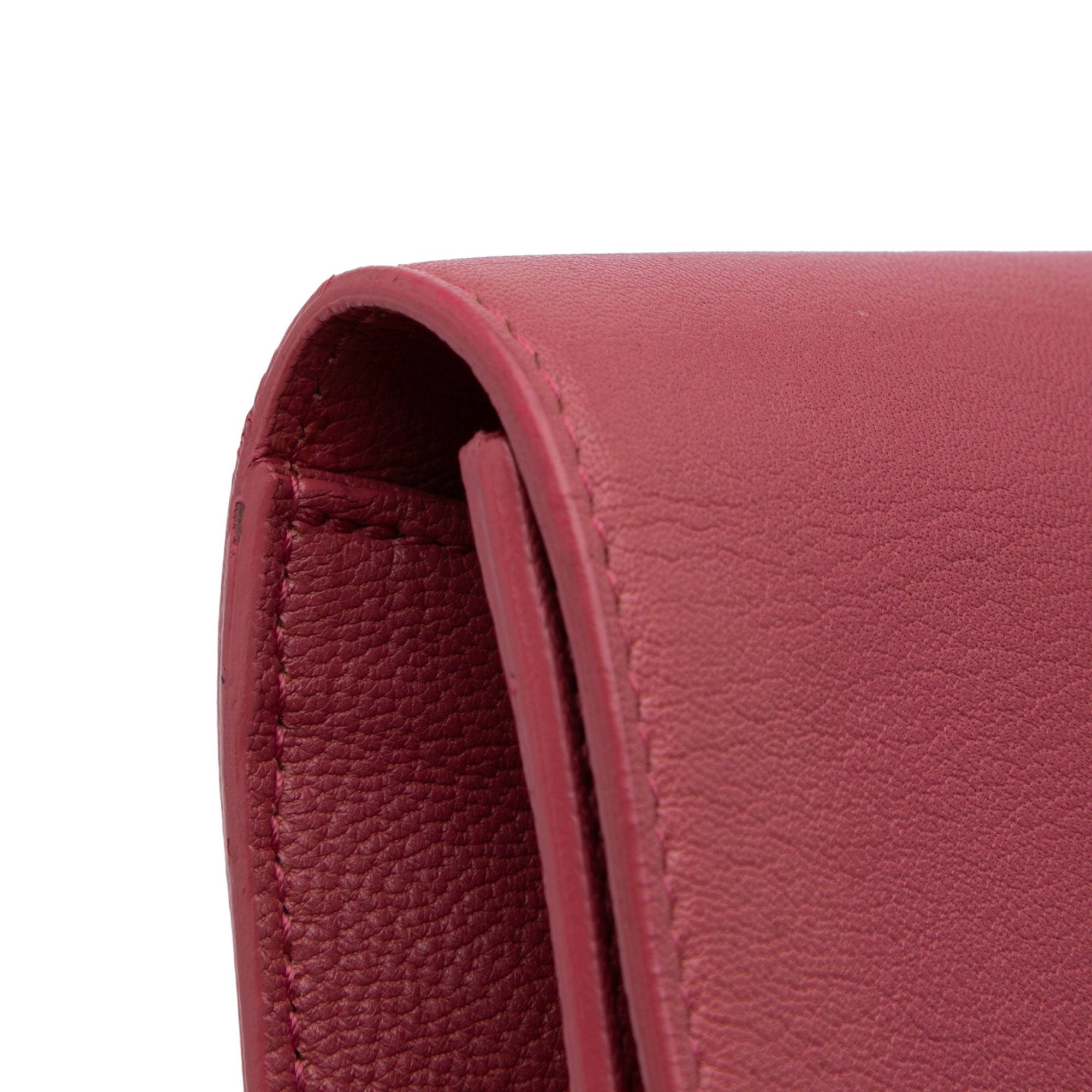 Large Leather Belle de Jour Clutch