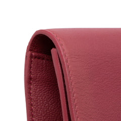 Large Leather Belle de Jour Clutch