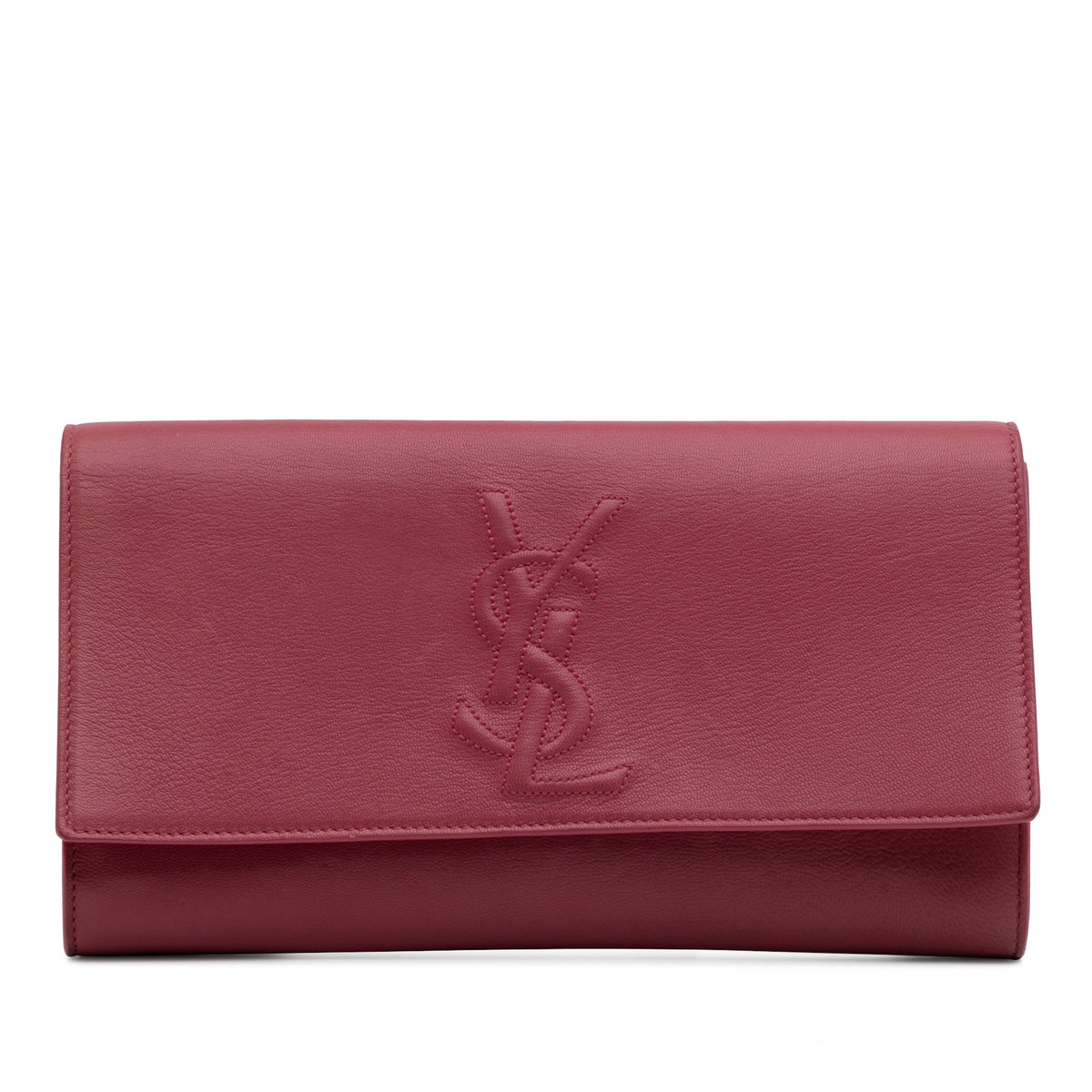 Large Leather Belle de Jour Clutch