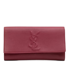 Large Leather Belle de Jour Clutch