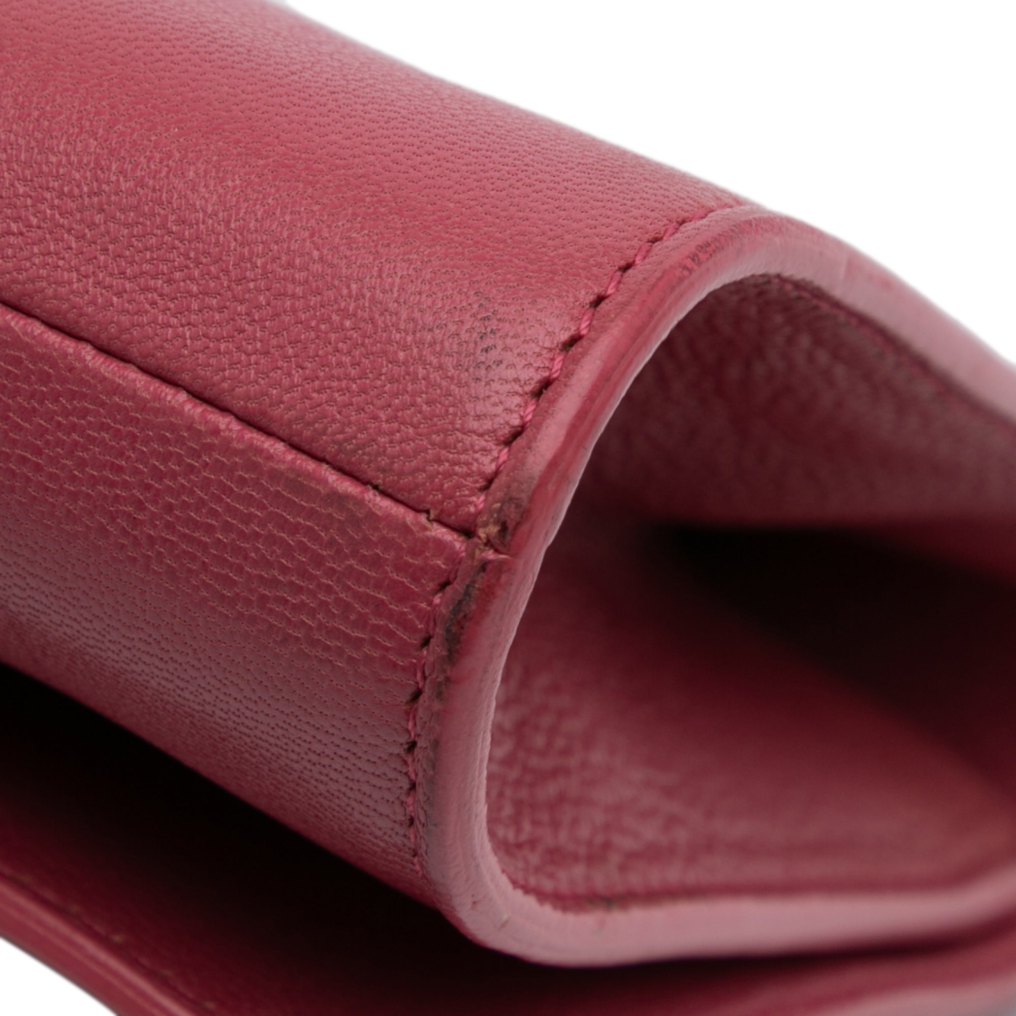 Large Leather Belle de Jour Clutch