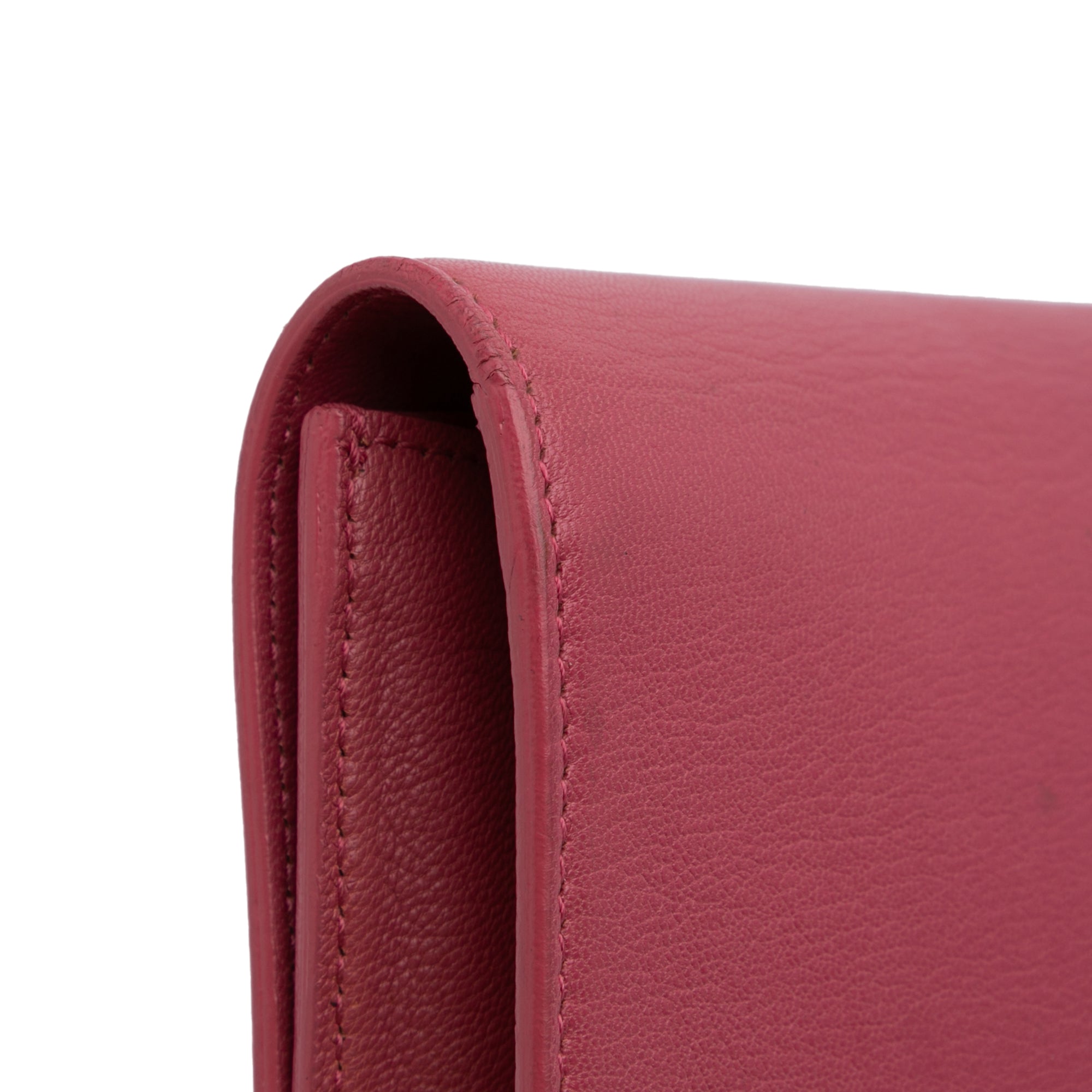 Large Leather Belle de Jour Clutch