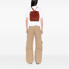 Lambskin Motocross Classic Traveler Convertible Backpack