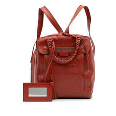 Lambskin Motocross Classic Traveler Convertible Backpack