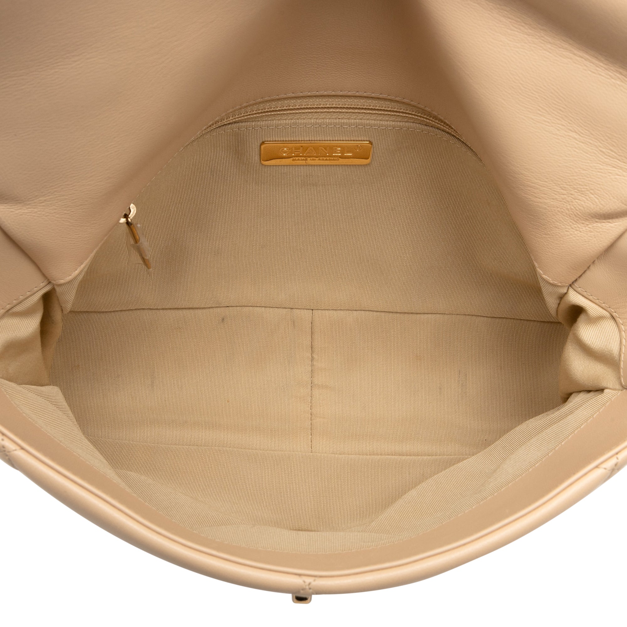 Large Lambskin 19 Flap