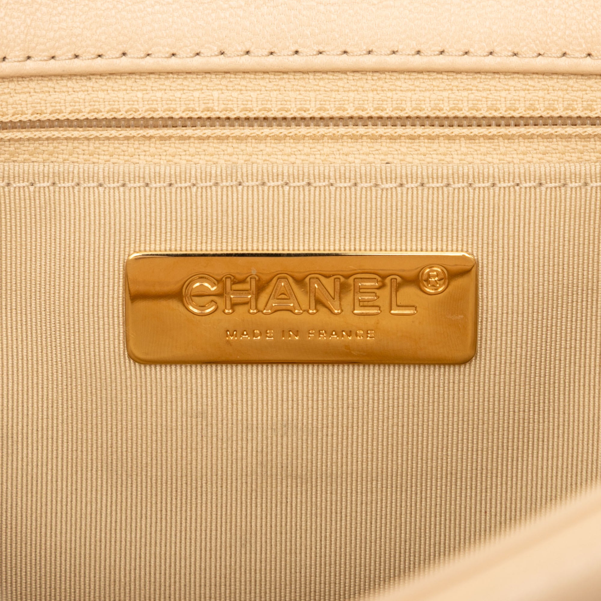 Large Lambskin 19 Flap