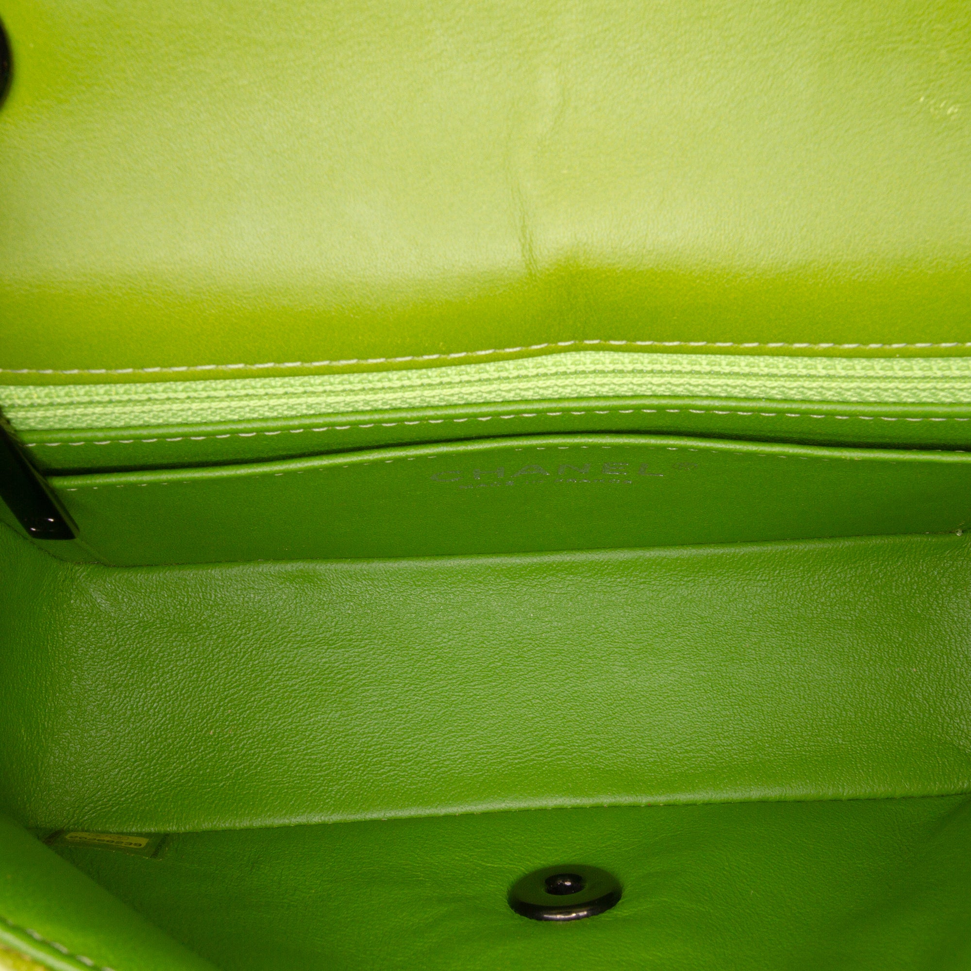 Mini Rectangular Classic Velvet Single Flap