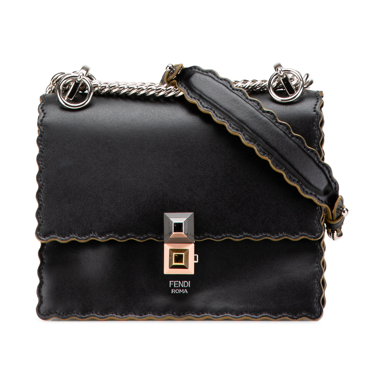 Small Leather Kan I Crossbody