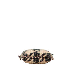 Tweed Chain Around Phone Holder