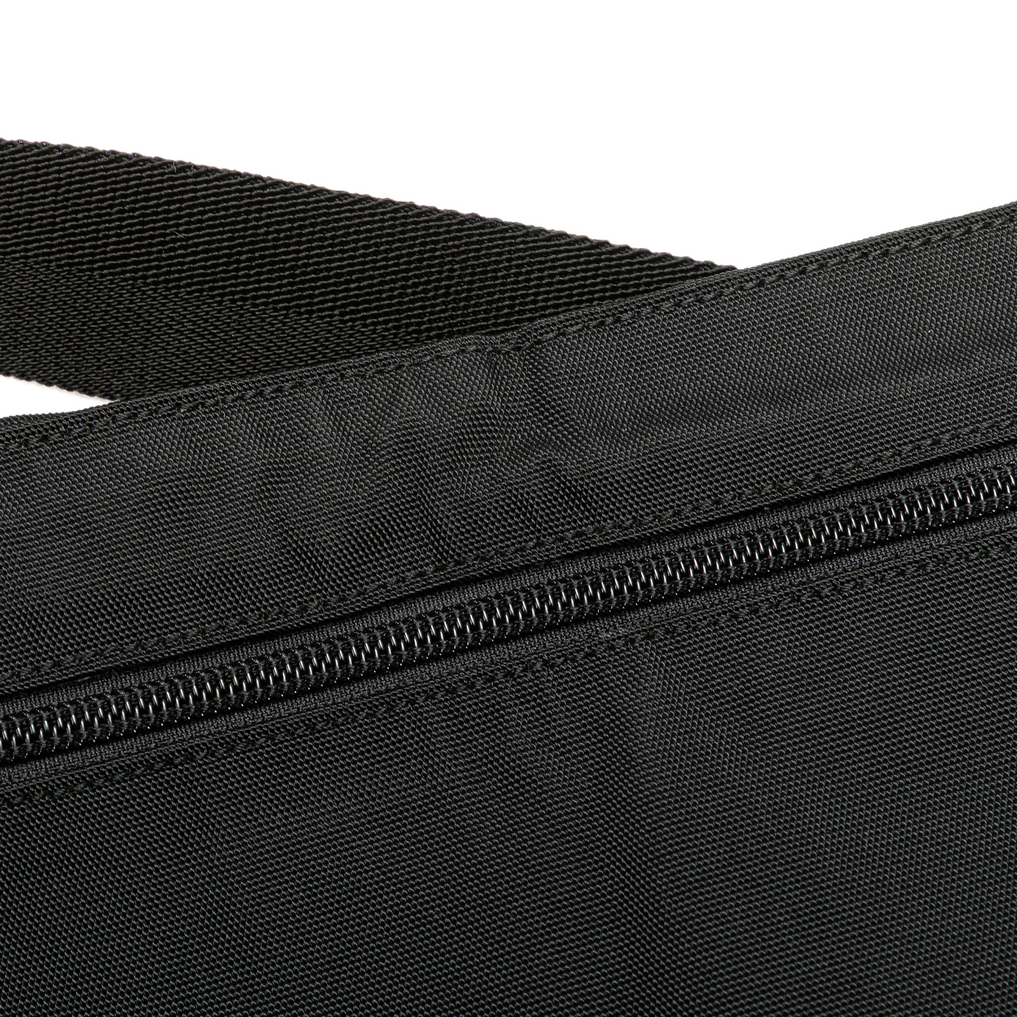 Nylon Double Pocket Belt Bag