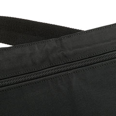 Nylon Double Pocket Belt Bag