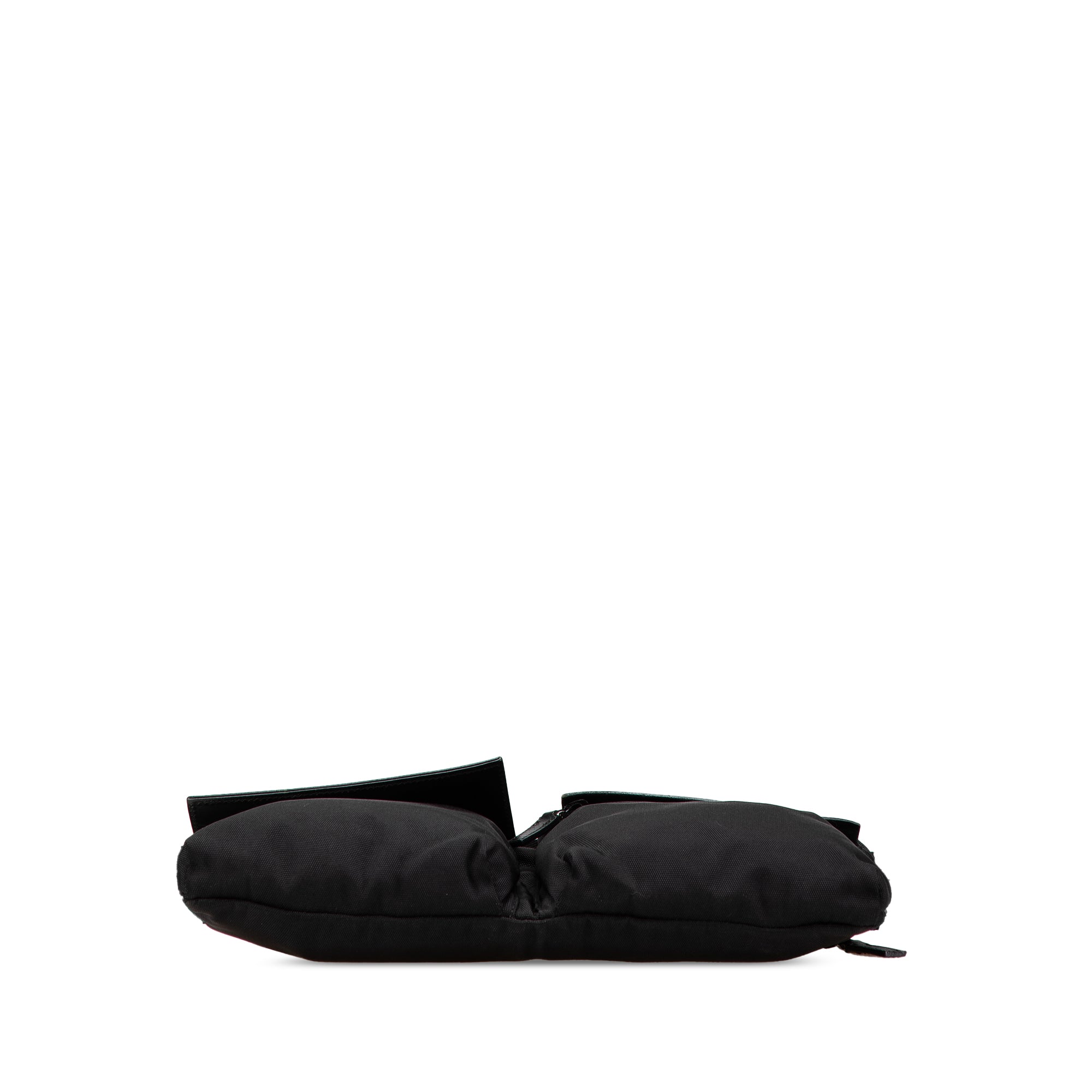 Nylon Double Pocket Belt Bag