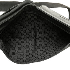 Nylon Double Pocket Belt Bag