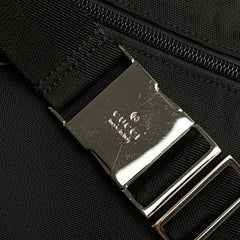 Nylon Double Pocket Belt Bag
