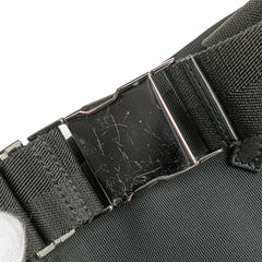 Nylon Double Pocket Belt Bag