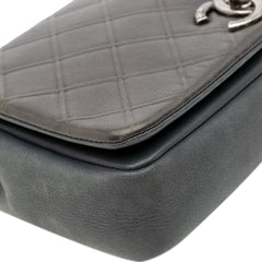 Paris Edinburgh Medium Diamond Embossed Calfskin New Chic Flap