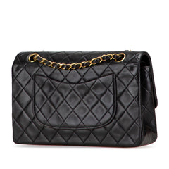 Medium Classic Lambskin Double Flap