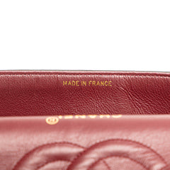 Medium Classic Lambskin Double Flap