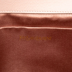 Textured Leather Chyc Ligne Clutch